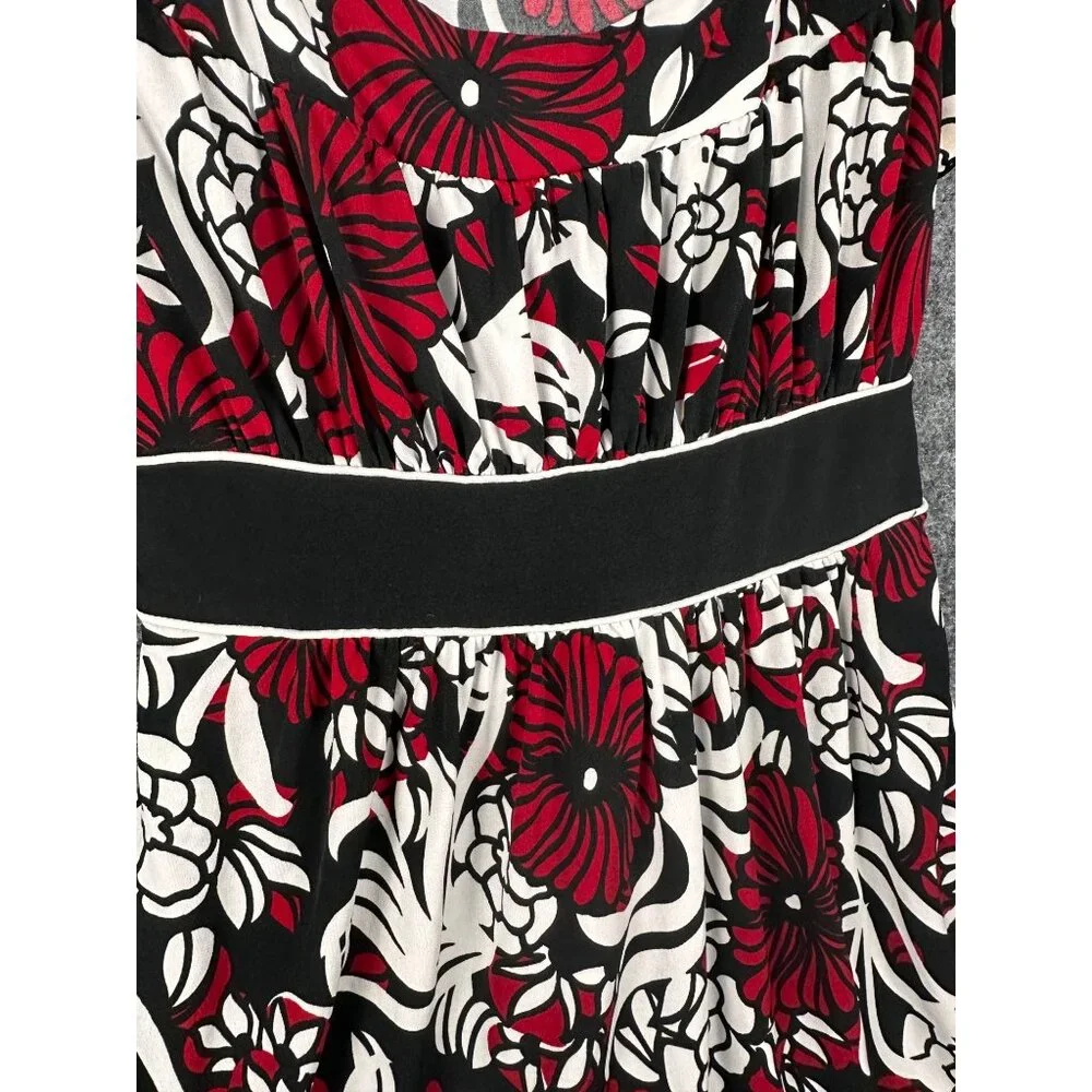 Vintage Y2K Speechless BabyDoll Top Large Black Red White Punk Fairy Grunge - Picture 5 of 9